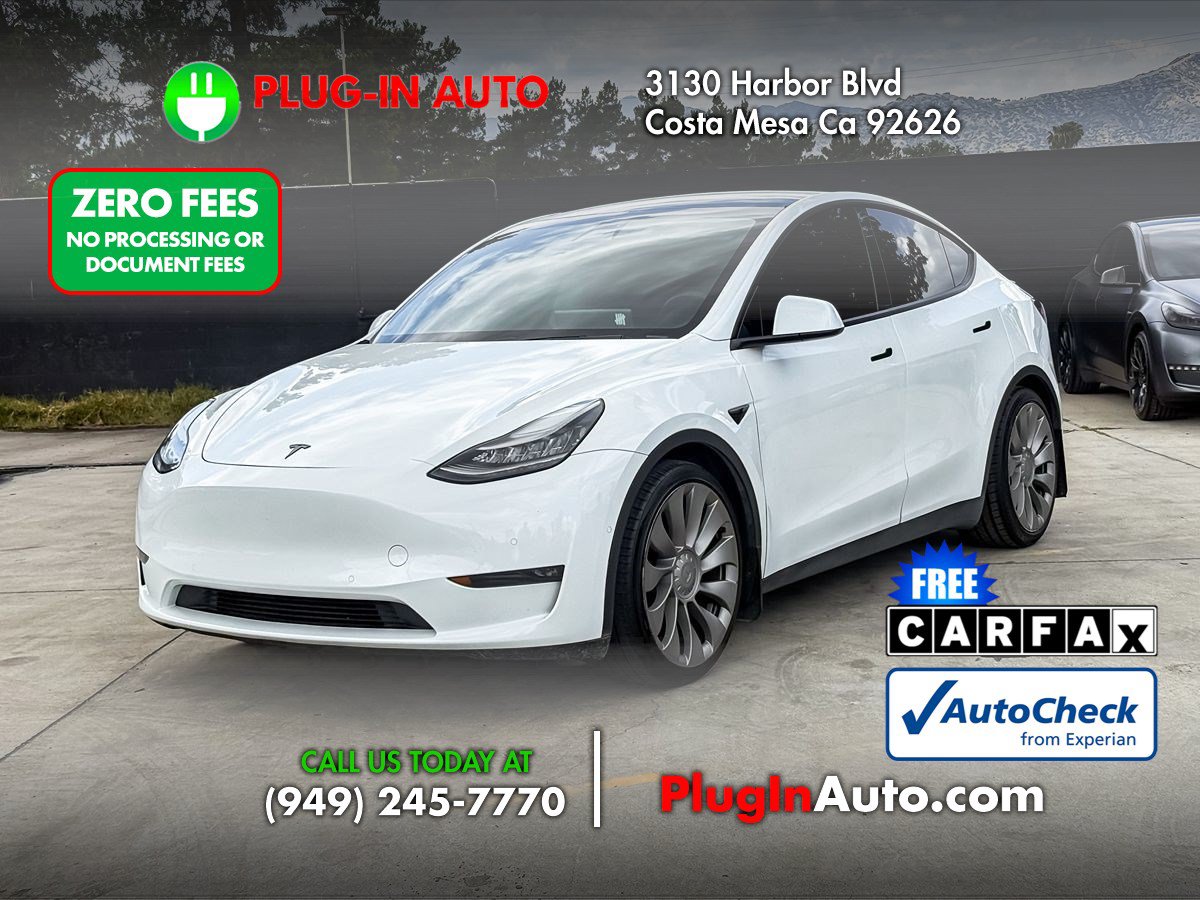 Used 2020 Tesla Model Y Performance AWD/4WD image 1