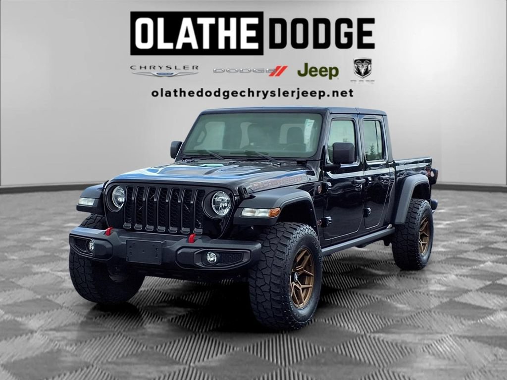 Used 2021 Jeep Gladiator Rubicon w/ Cold Weather Group AWD/4WD image 1