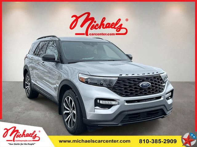 Used 2023 Ford Explorer ST-Line w/ Class IV Trailer Tow Package AWD/4WD image 1