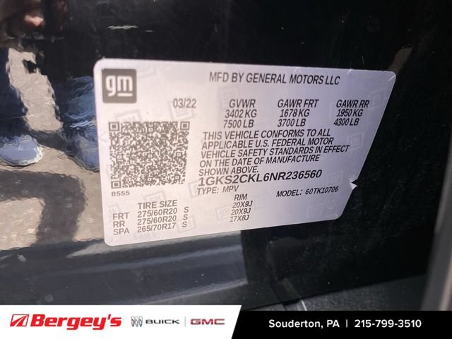 Used 2022 GMC Yukon AT4 w/ Max Trailering Package AWD/4WD image 37