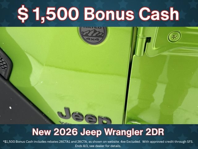 New 2026 Jeep Wrangler Sport AWD/4WD image 25