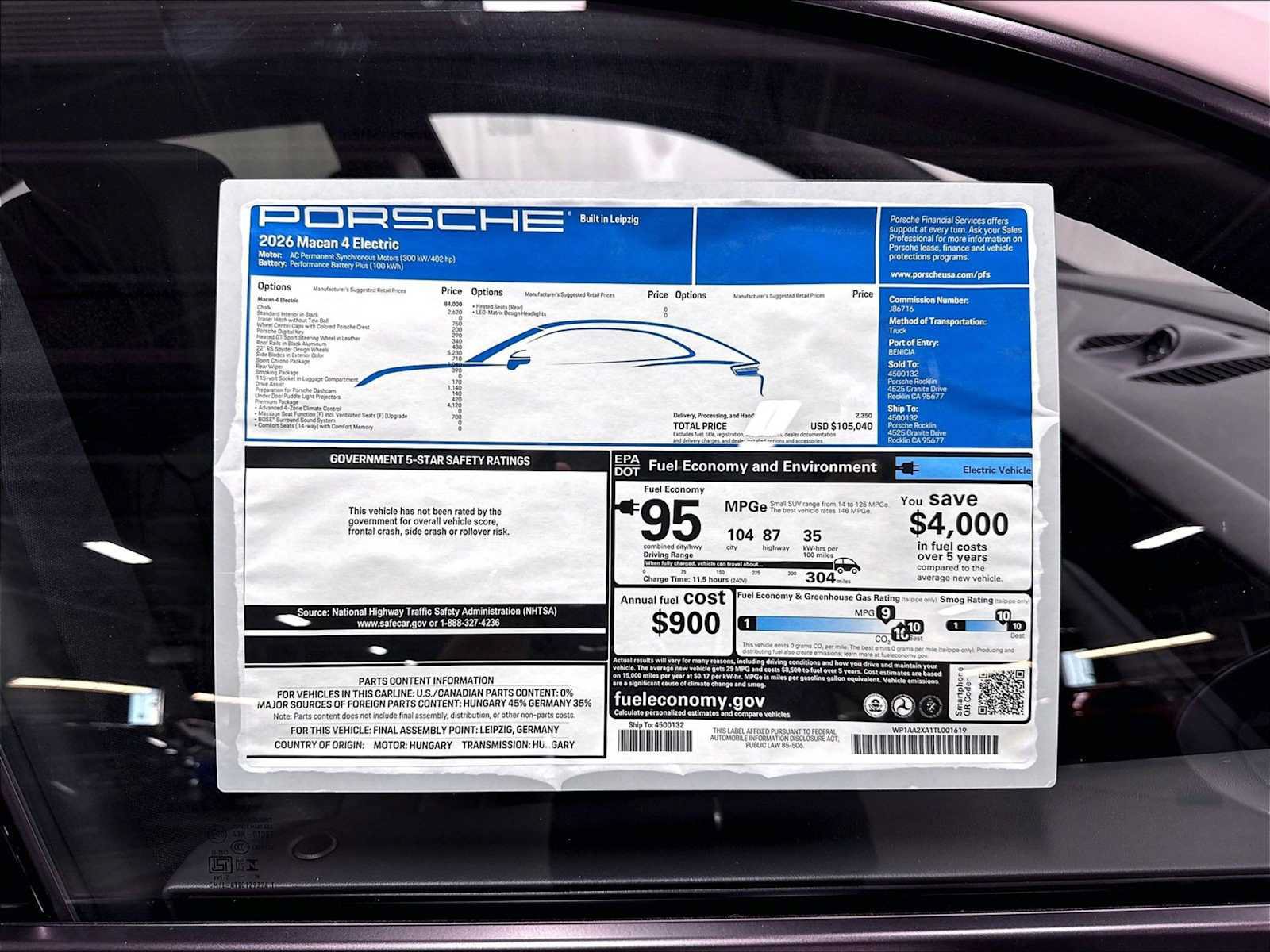 New 2026 Porsche Macan 4 Electric AWD/4WD image 31