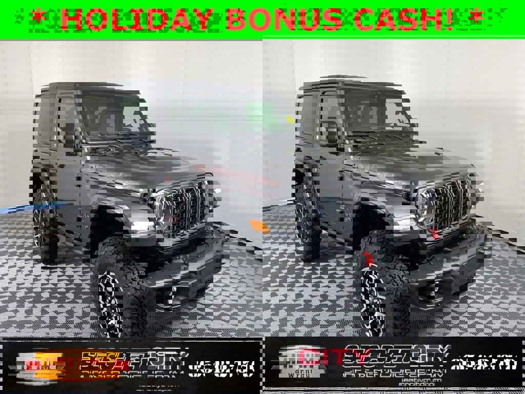 New 2025 Jeep Wrangler Rubicon w/ Steel Bumper Group