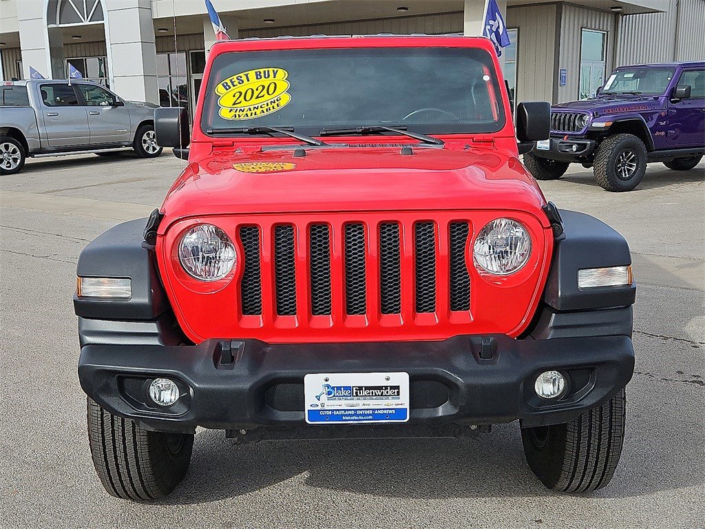 Used 2020 Jeep Wrangler Unlimited Sport S image 11