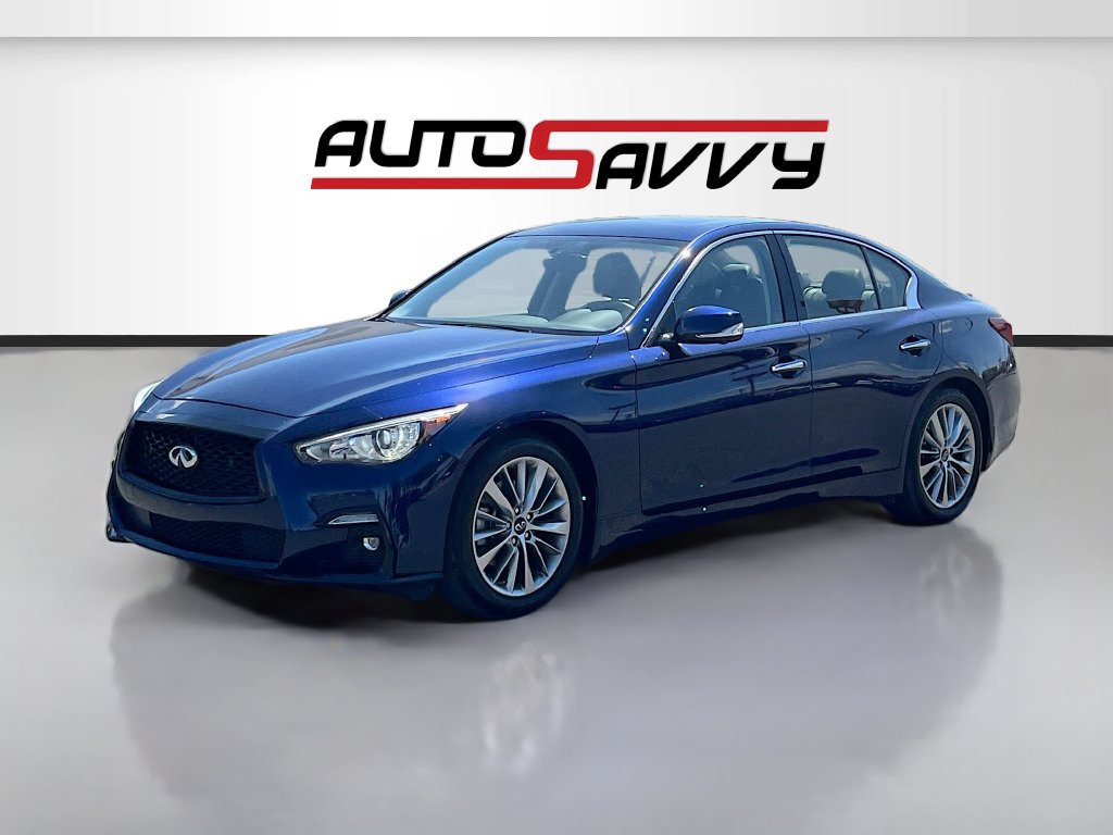 Used 2024 INFINITI Q50 Luxe w/ Cargo Package RWD image 3