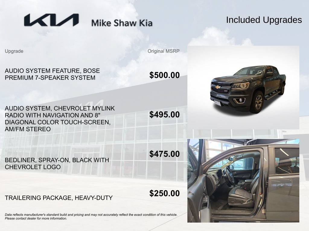 Used 2016 Chevrolet Colorado Z71 AWD/4WD image 6