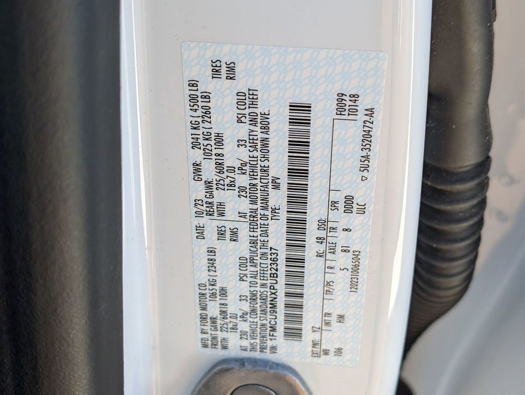 Used 2023 Ford Escape ST-Line w/ Tech Pack #1 image 52