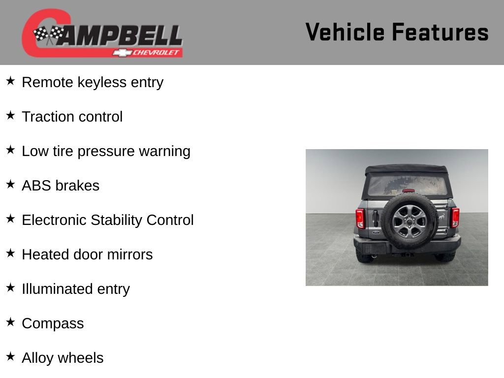 Used 2022 Ford Bronco Big Bend image 5