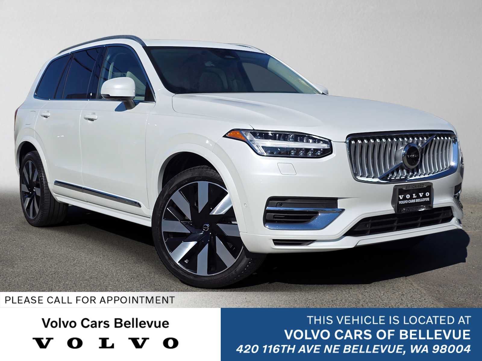 Certified 2023 Volvo XC90 T8 Ultimate w/ Protection Package Premier