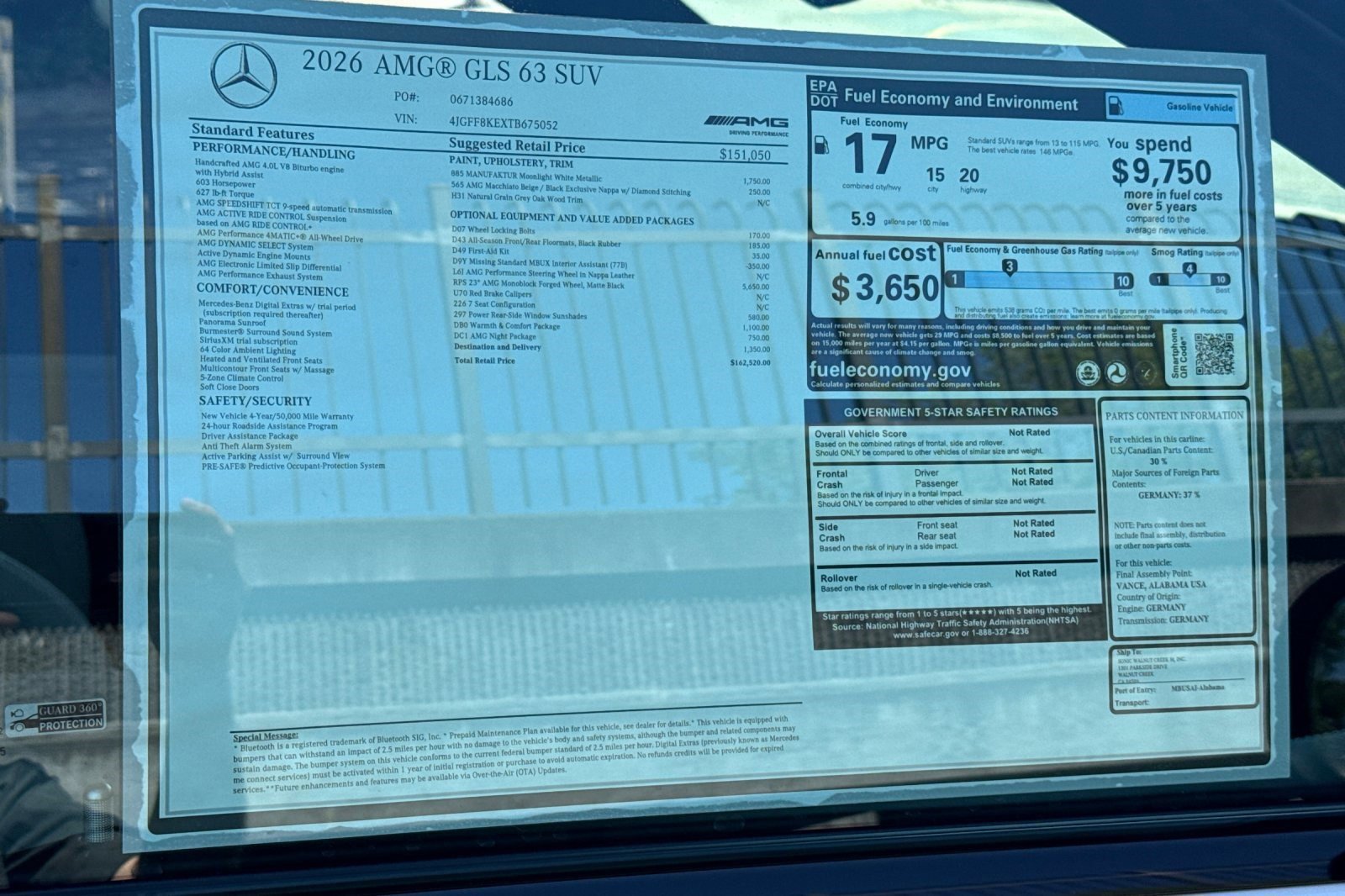 New 2026 Mercedes-Benz GLS 63 AMG 4MATIC image 31