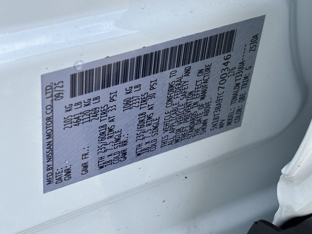 New 2026 Nissan Rogue SV image 20