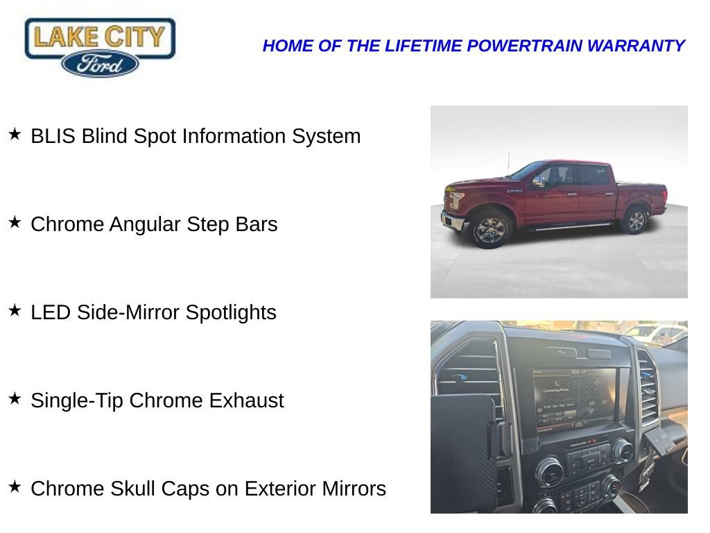 Used 2015 Ford F150 Lariat w/ Equipment Group 502A Luxury AWD/4WD image 14