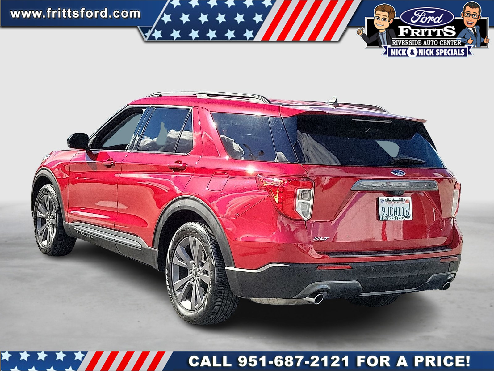 Certified 2023 Ford Explorer XLT w/ Equipment Group 202A RWD image 3
