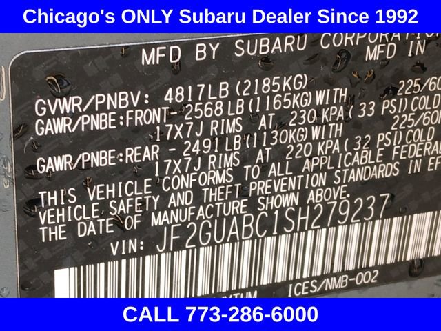 Certified 2025 Subaru Crosstrek 2.0i w/ Convenience Package #1 image 18