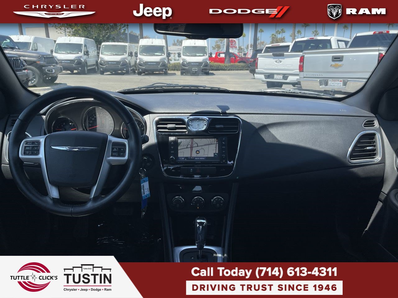 Used 2012 Chrysler 200 Touring w/ Sun/Sound Group FWD image 2