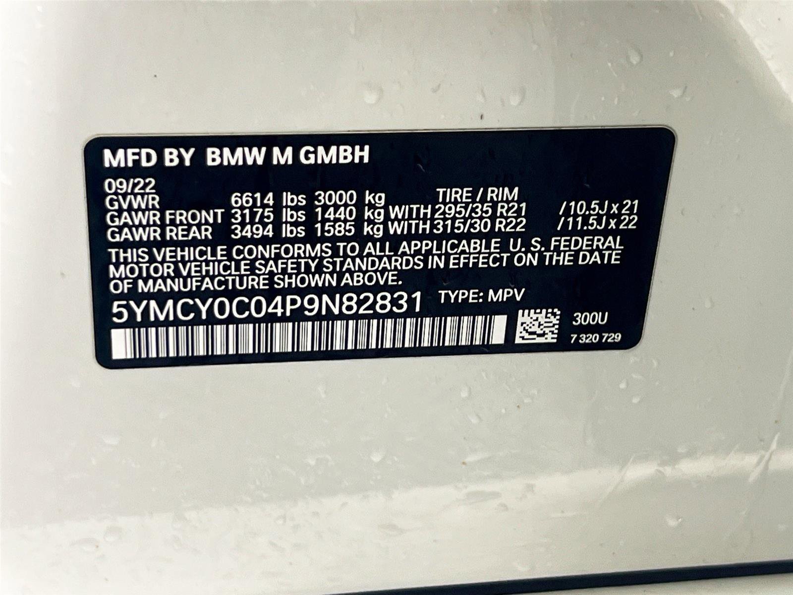 Used 2023 BMW X6 M w/ Competition Package AWD/4WD image 28