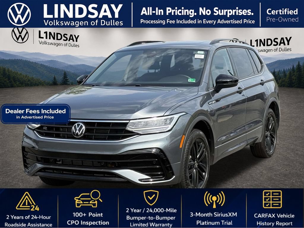 Certified 2022 Volkswagen Tiguan SE R-Line AWD/4WD image 4