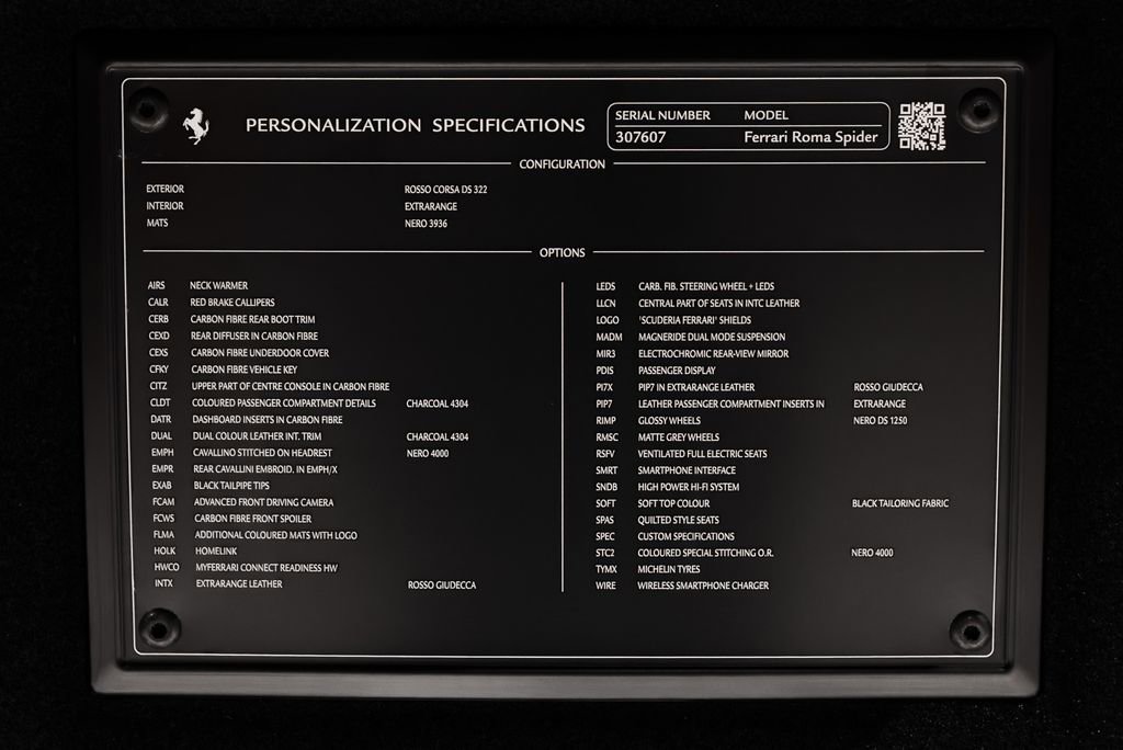 Certified 2024 Ferrari Roma Spider image 46