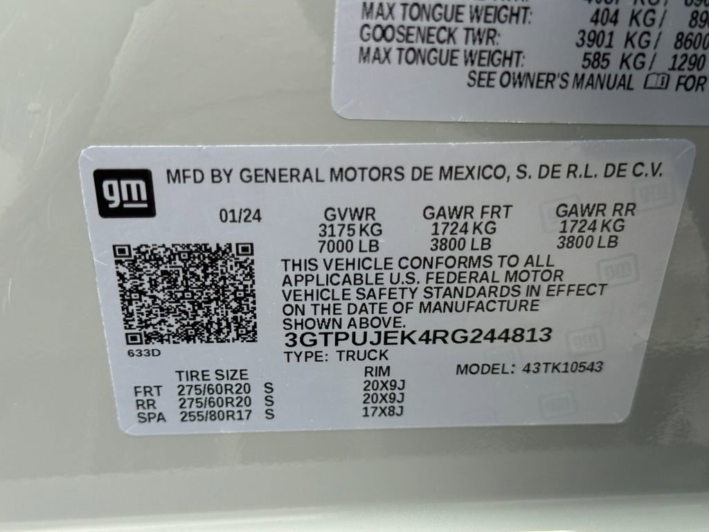 Used 2024 GMC Sierra 1500 Elevation AWD/4WD image 28