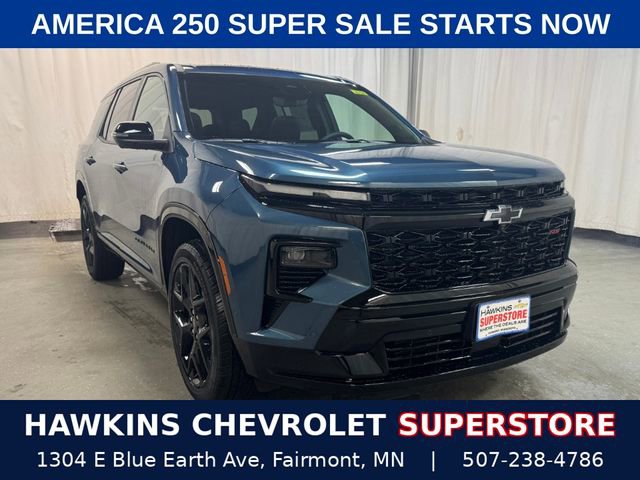 New 2026 Chevrolet Traverse RS w/ LPO, Floor Liner Package image 1