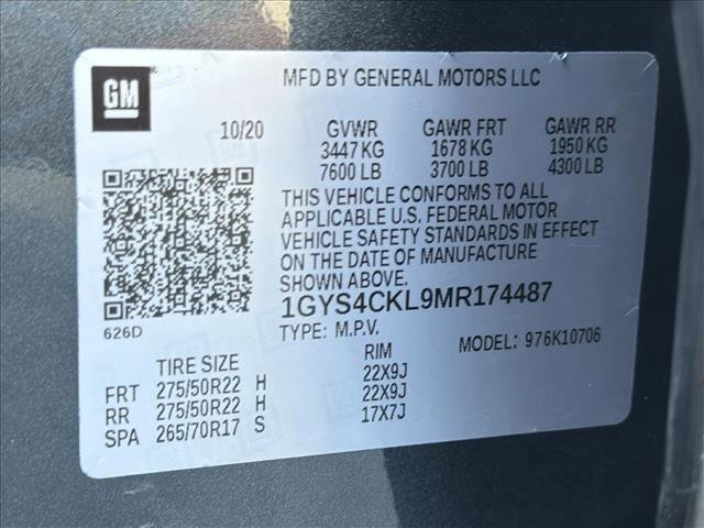 Used 2021 Cadillac Escalade Premium Luxury w/ Driver Assist Tech Package image 29