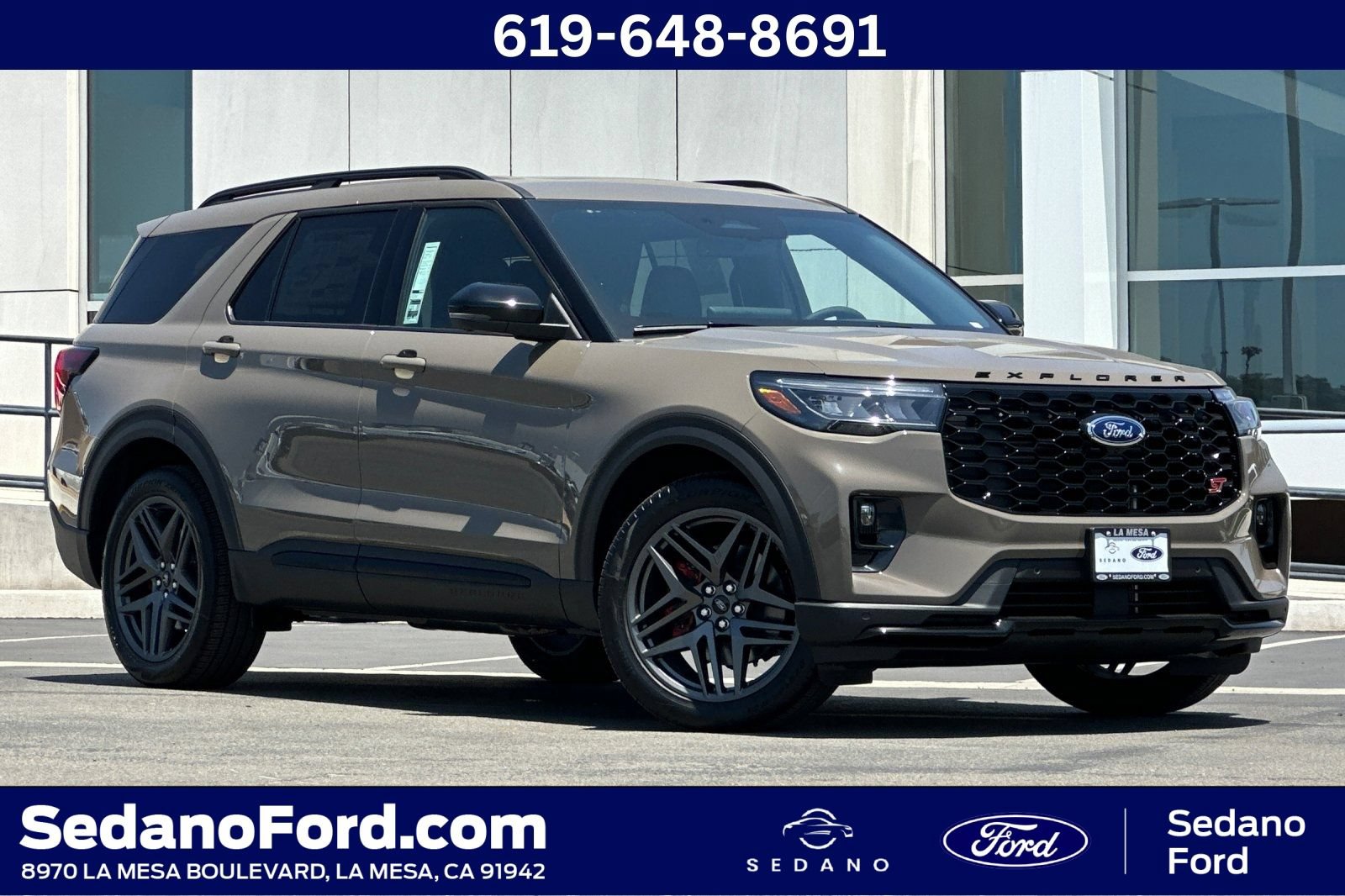New 2026 Ford Explorer ST w/ Sun And Sound Package