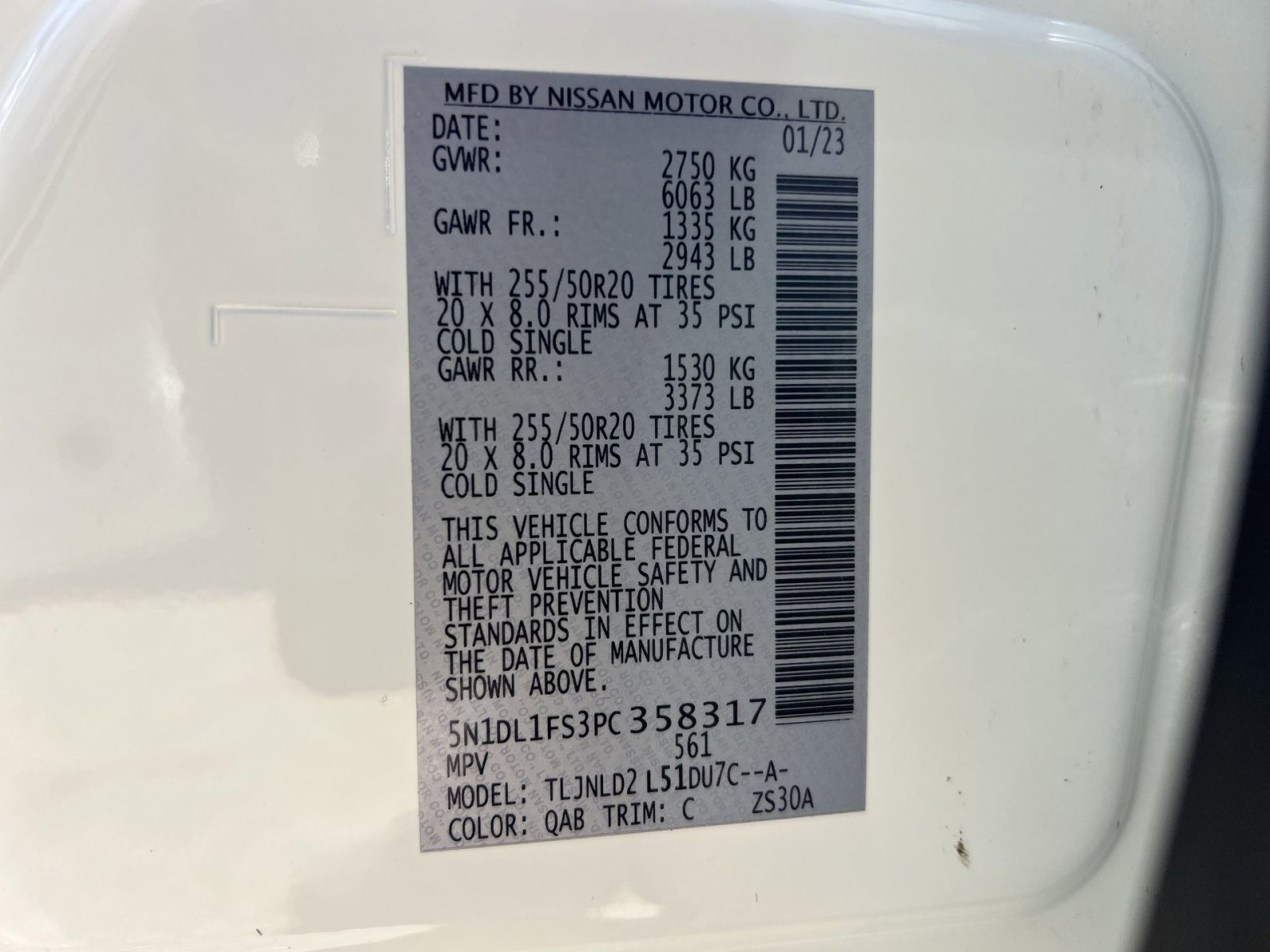 Used 2023 INFINITI QX60 Luxe w/ Cargo Package image 30