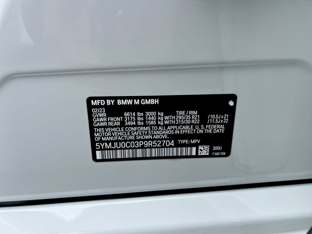 Used 2023 BMW X5 M w/ Competition Package AWD/4WD image 28