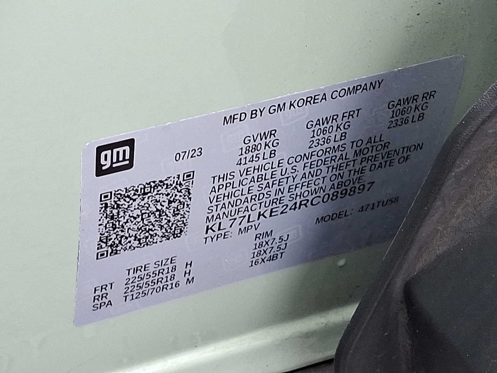 Used 2024 Chevrolet Trax ACTIV w/ Sunroof Package FWD image 27