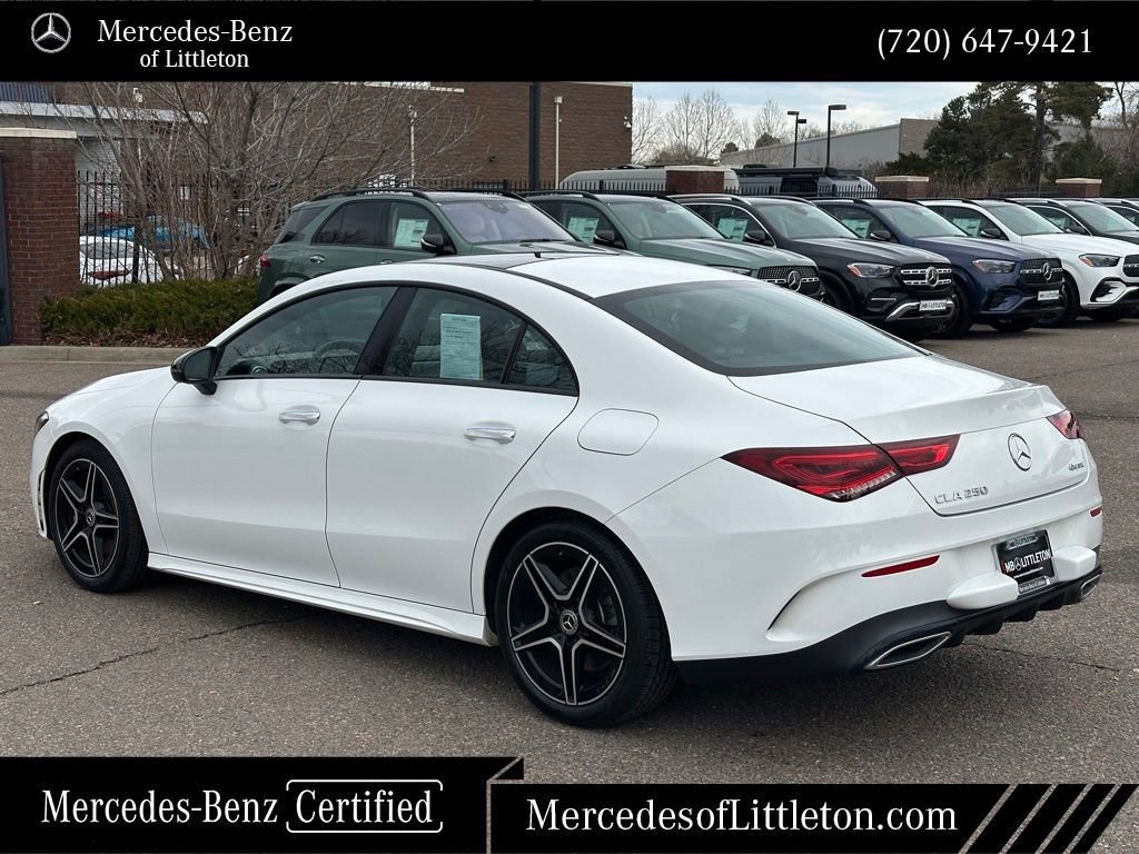 Certified 2023 Mercedes-Benz CLA 250 4MATIC image 3