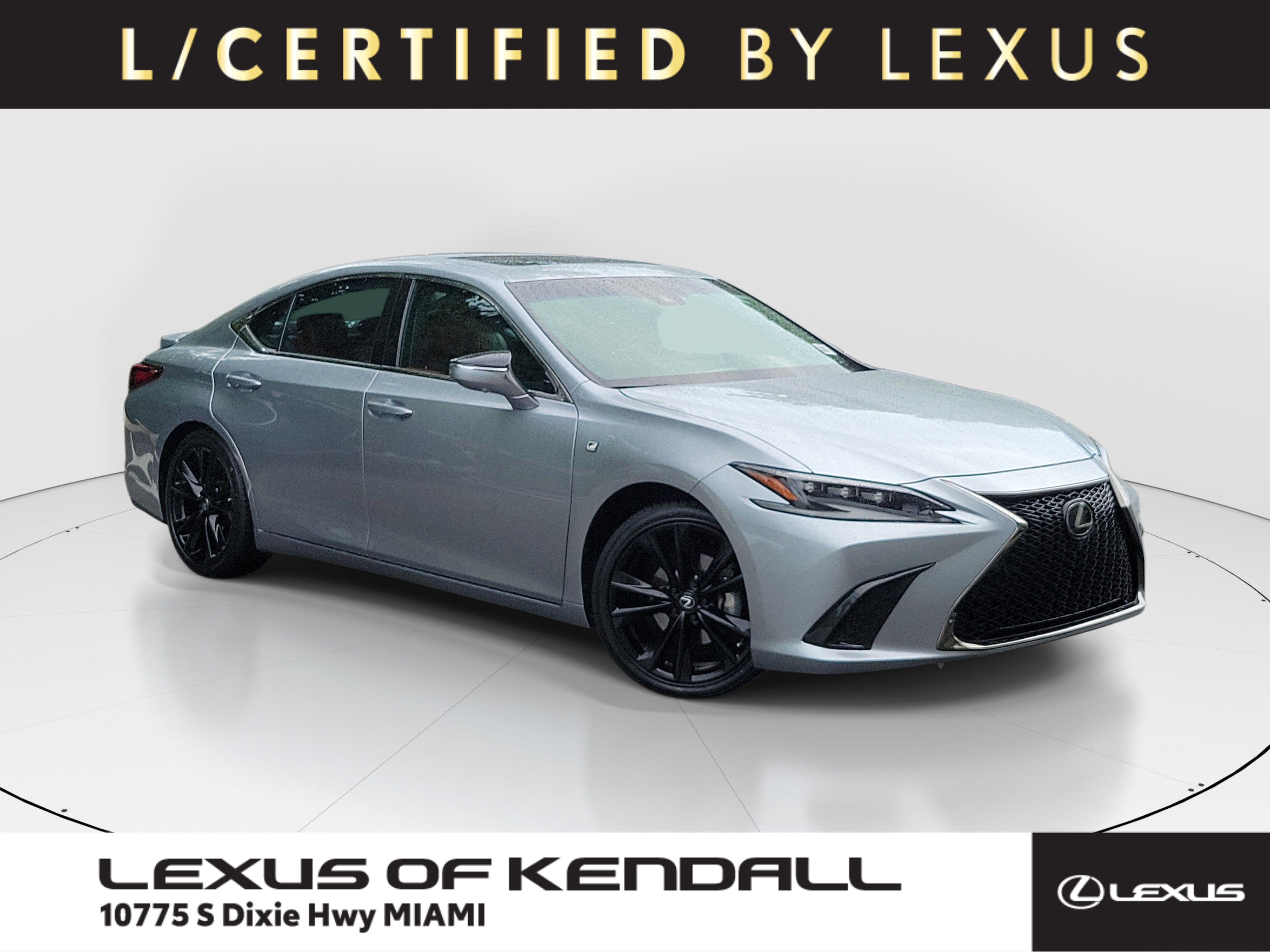 Certified 2024 Lexus ES 350 F Sport w/ Accessory Package (Z2)