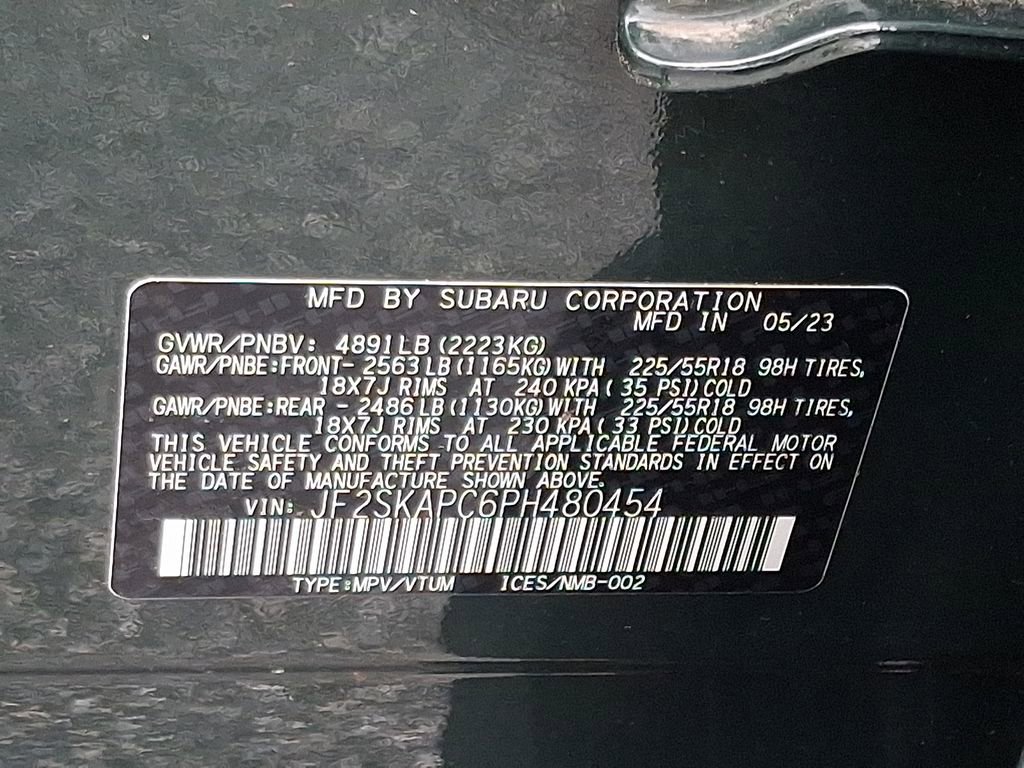 Certified 2023 Subaru Forester Limited AWD/4WD image 29