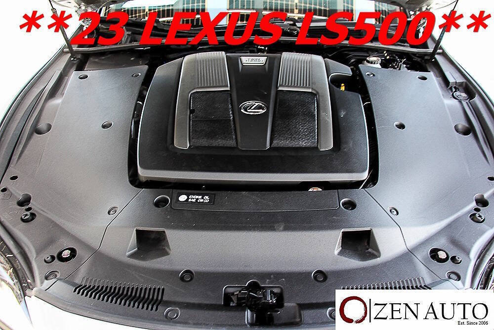 Used 2023 Lexus LS 500 w/ Accessory Package (Z1) RWD image 55
