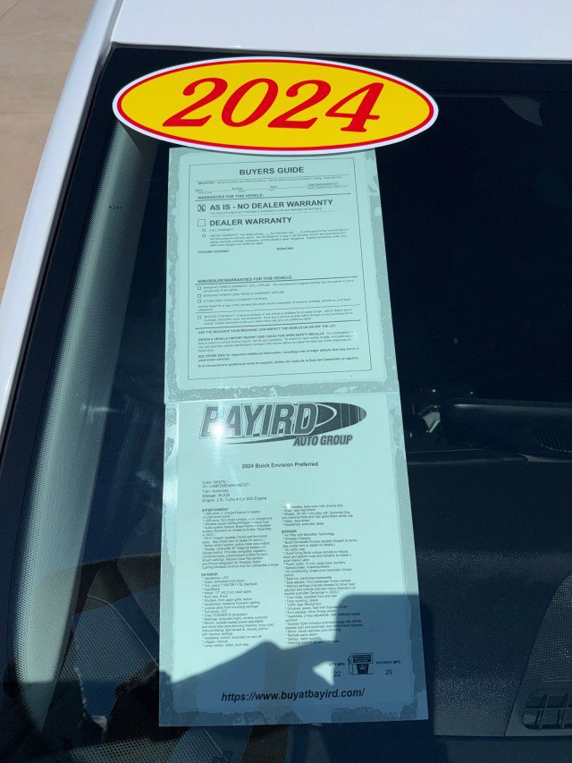 Used 2024 Buick Envision Preferred AWD/4WD image 15
