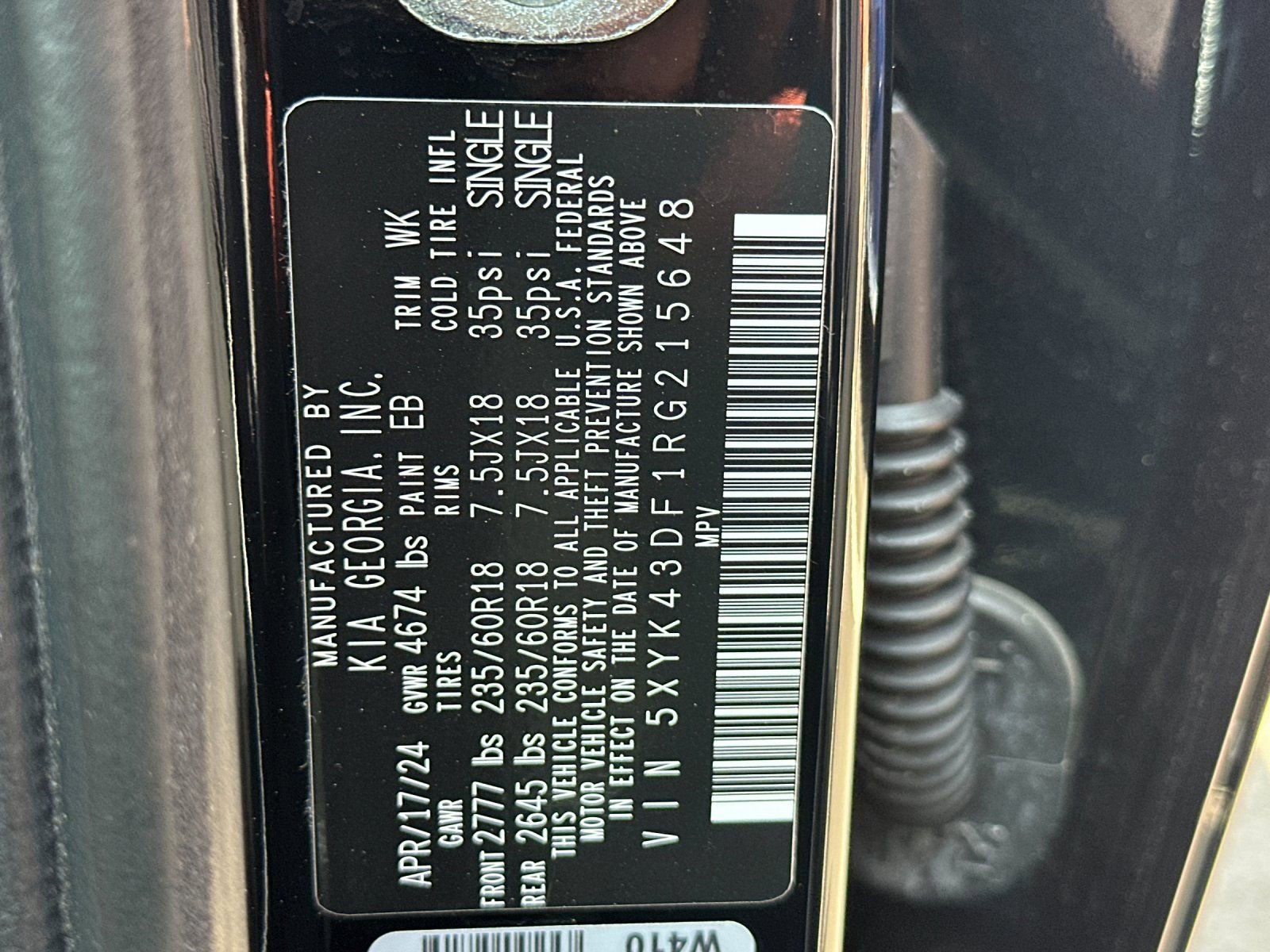 Certified 2024 Kia Sportage SX FWD image 40