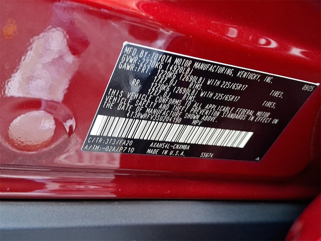 New 2025 Toyota RAV4 XLE image 16