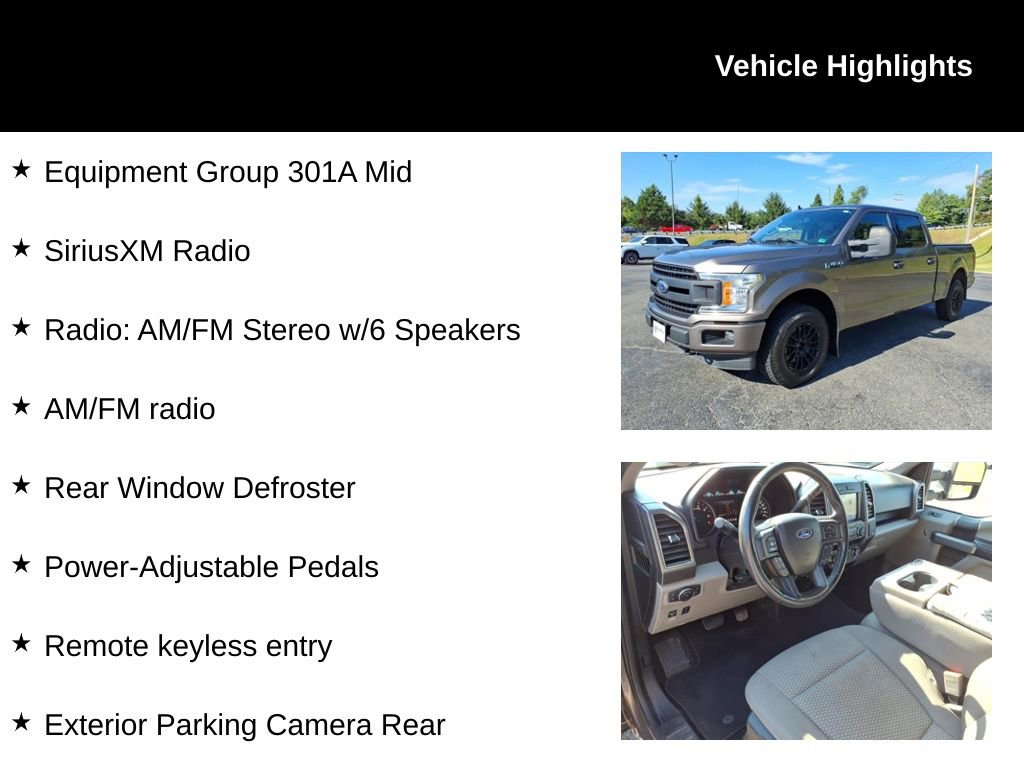 Used 2019 Ford F150 XLT w/ Equipment Group 301A Mid image 7