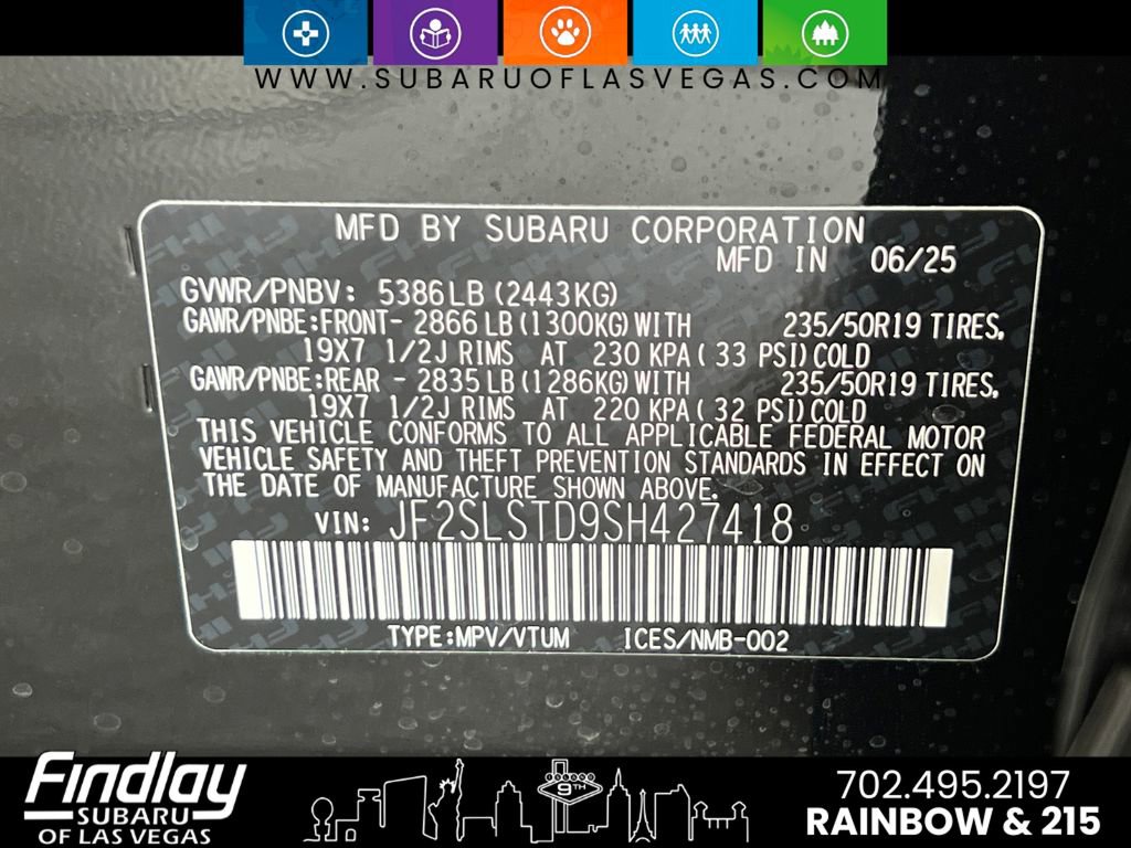 New 2025 Subaru Forester Touring image 33