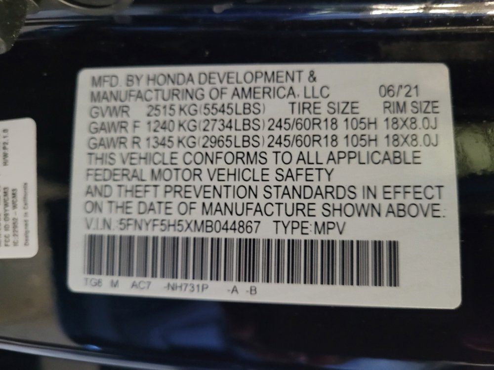 Used 2021 Honda Pilot EX-L image 33