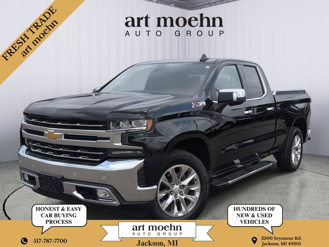 Used 2019 Chevrolet Silverado 1500 LTZ w/ LTZ Plus Package