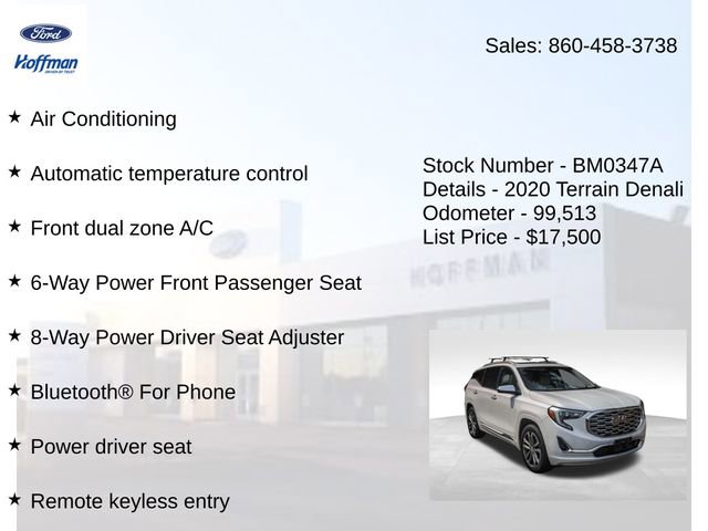 Used 2020 GMC Terrain Denali w/ Denali Premium Package image 20