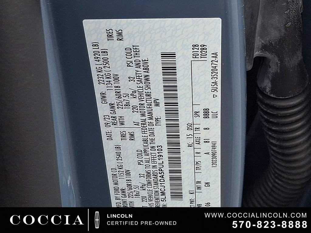 Used 2023 Lincoln Corsair AWD w/ Equipment Group 101A image 28