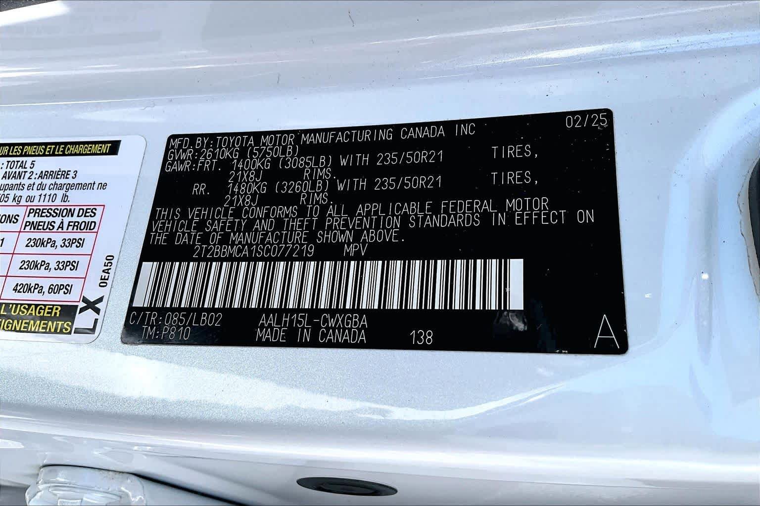 Used 2025 Lexus RX 350 w/ Convenience Package AWD/4WD image 33