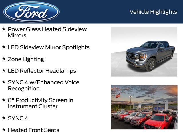 Used 2023 Ford F150 XLT w/ Equipment Group 302A High AWD/4WD image 12
