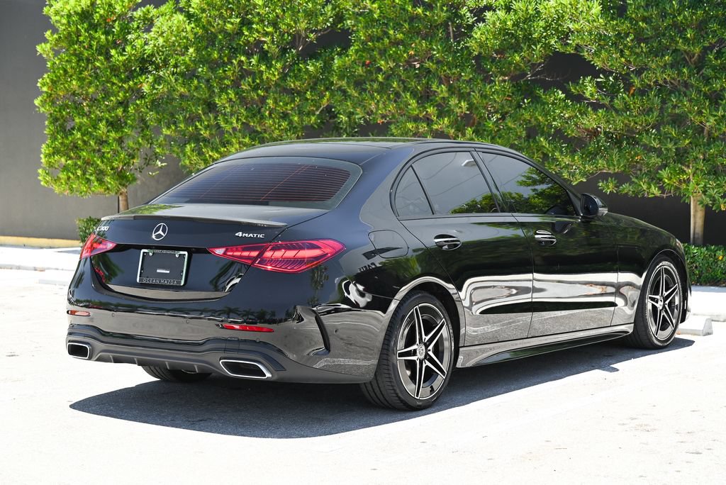 Used 2022 Mercedes-Benz C 300 4MATIC Sedan w/ AMG Line w/ Night Package image 4
