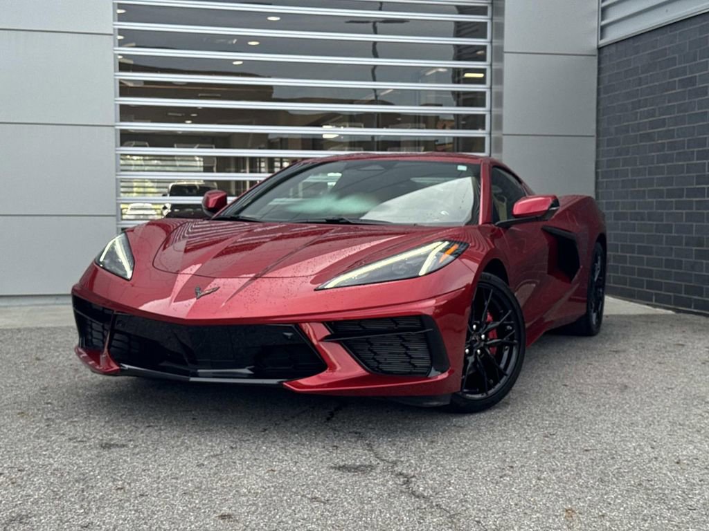 Used 2025 Chevrolet Corvette Stingray Premium Cpe w/ 3LT RWD image 1