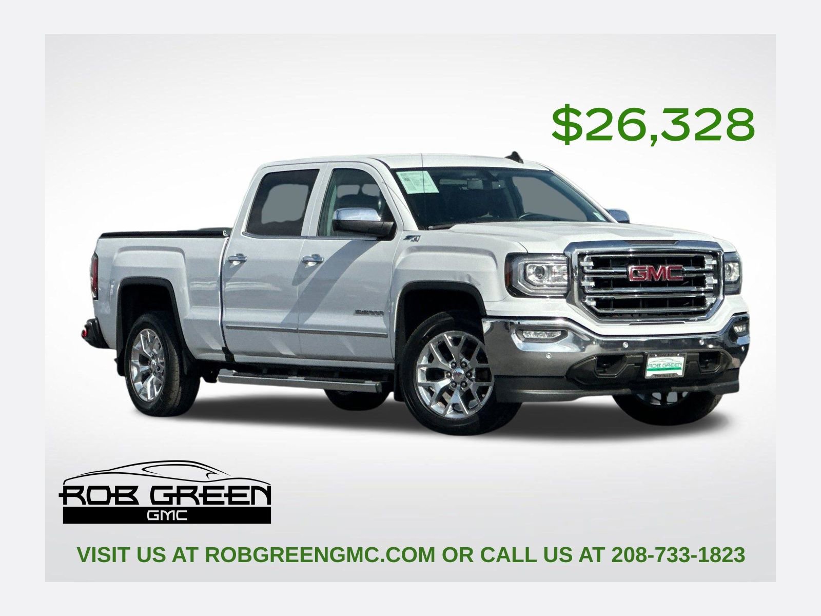 Used 2017 GMC Sierra 1500 SLT w/ SLT Premium Package AWD/4WD image 1