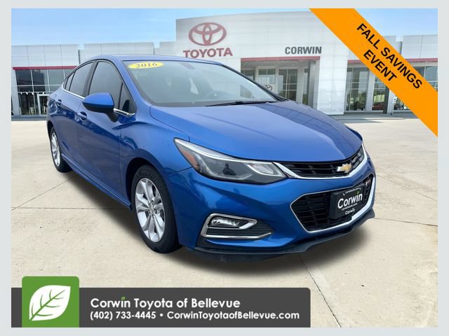 Used 2016 Chevrolet Cruze LT w/ Sun And Sound Package FWD image 1