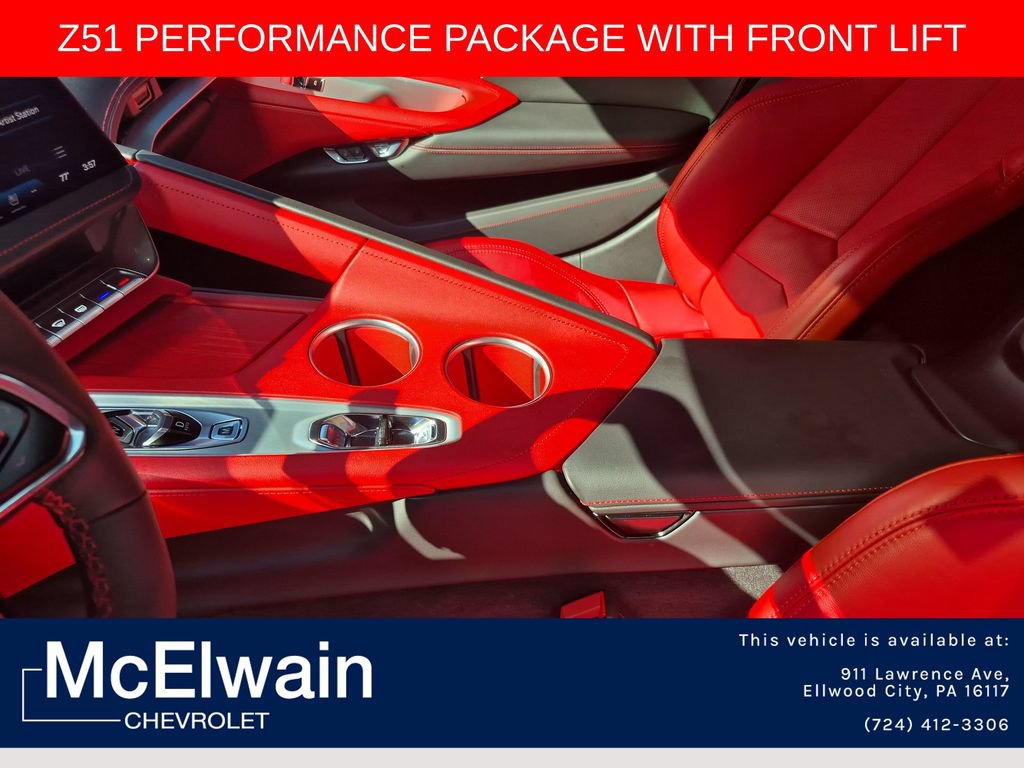 Used 2026 Chevrolet Corvette Stingray Preferred Cpe w/ Z51 Performance Package RWD image 27