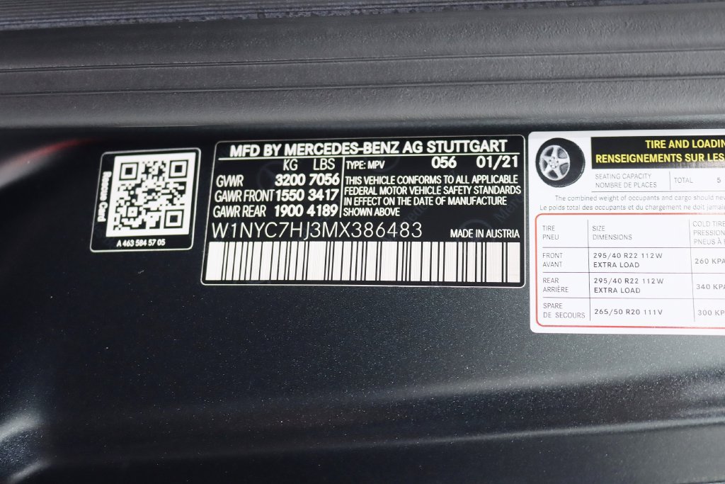 Used 2021 Mercedes-Benz G 63 AMG 4MATIC image 47